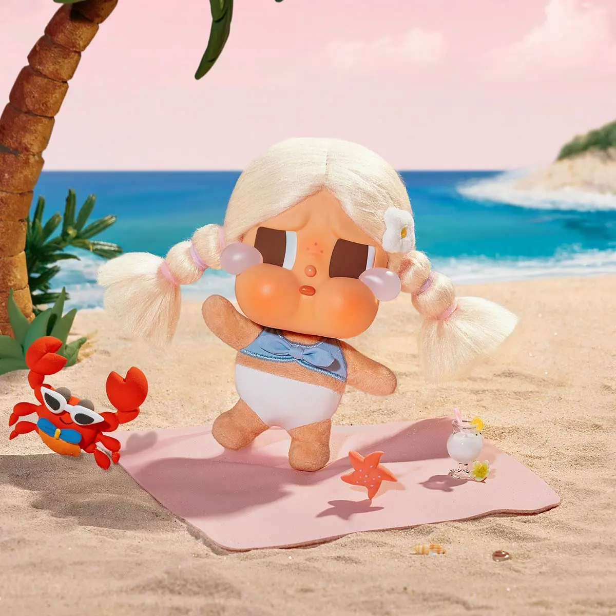 CRYBABY Vacation Mode On Series-Vinyl Plush Pendant Blind Box x 1 - Image 2