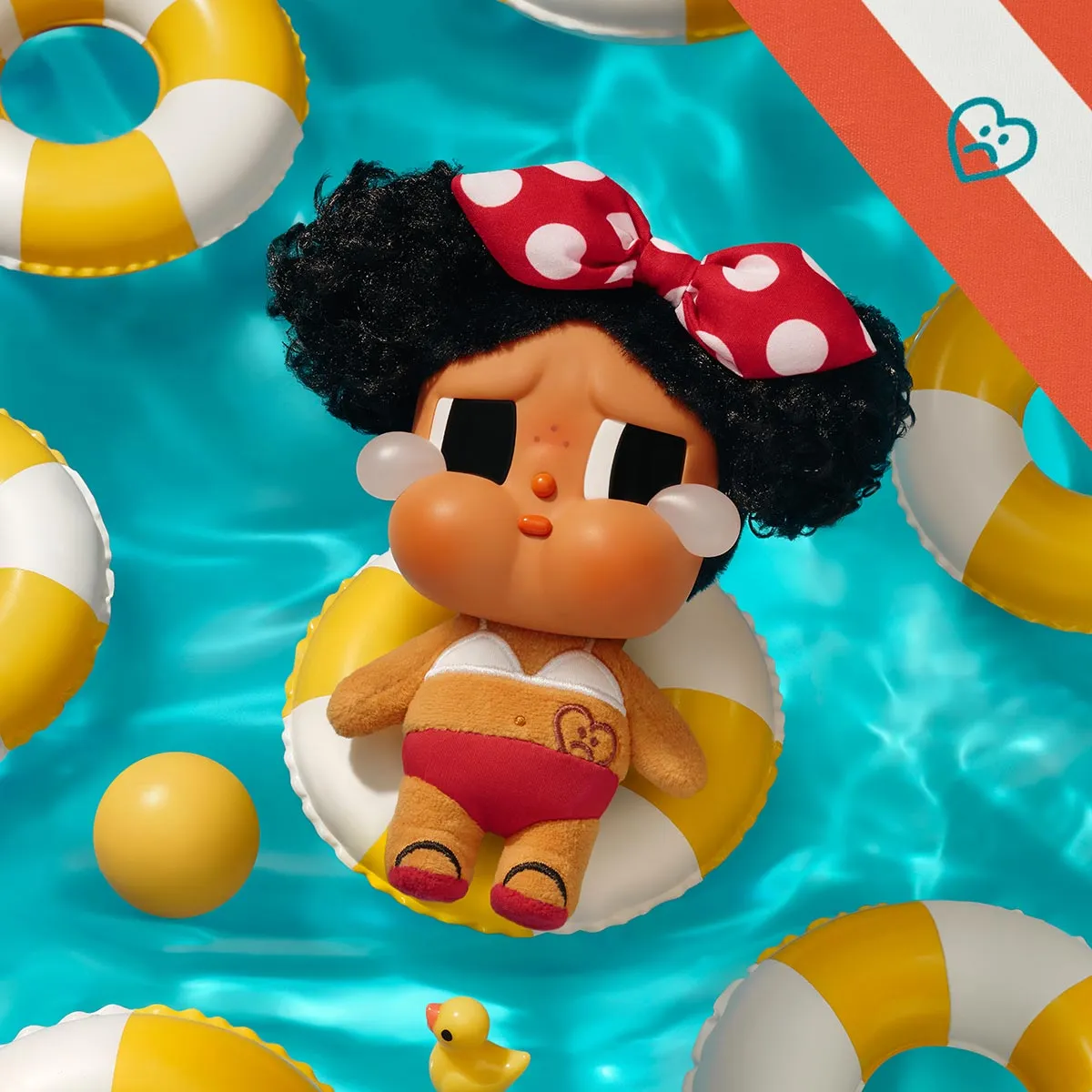 CRYBABY Vacation Mode On Series-Vinyl Plush Pendant Blind Box x 1 - Image 7