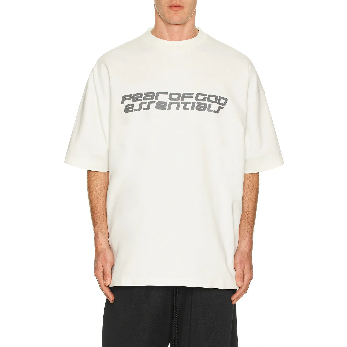 Fear Of God Essentials Ponte 90's T-Shirt 'Ivory'