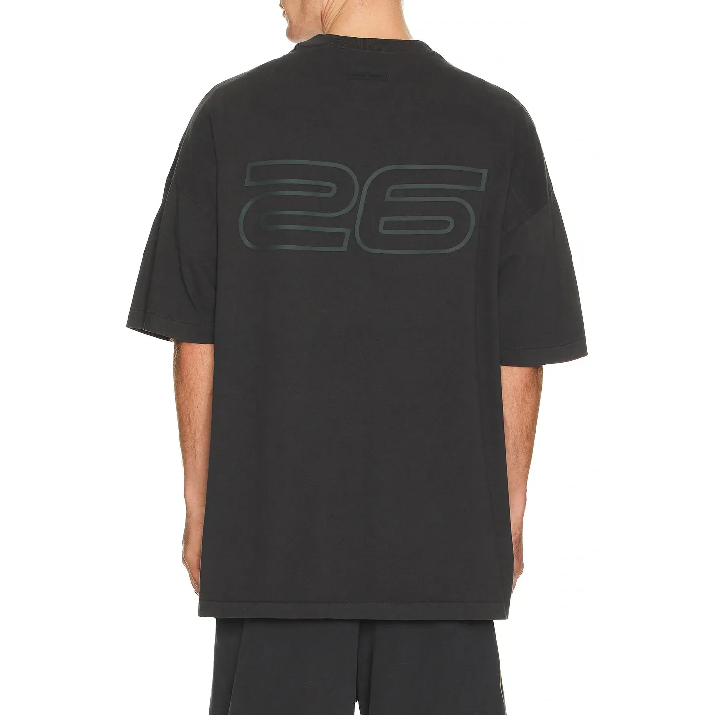 Fear Of God Essentials 90's T-Shirt 'Vintage Black' - Image 2