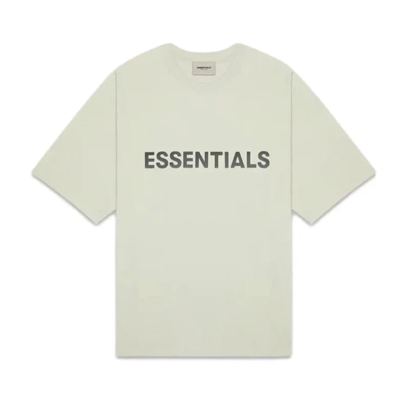 Fear Of God Essentials Front Logo SS20 T-Shirt 'Sage'