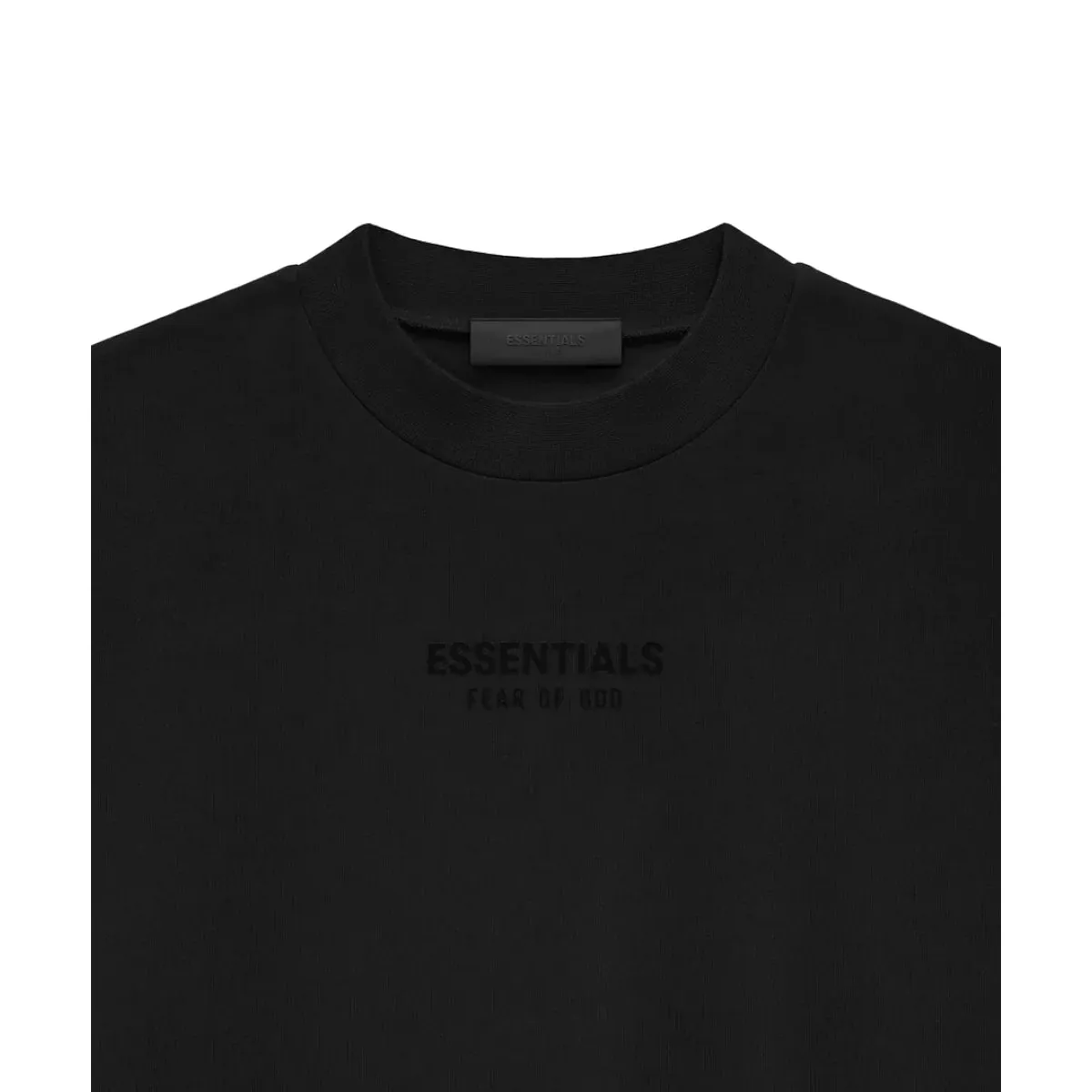 Fear Of God Essentials FW23 T-Shirt 'Jet Black - Small Logo' - Image 2