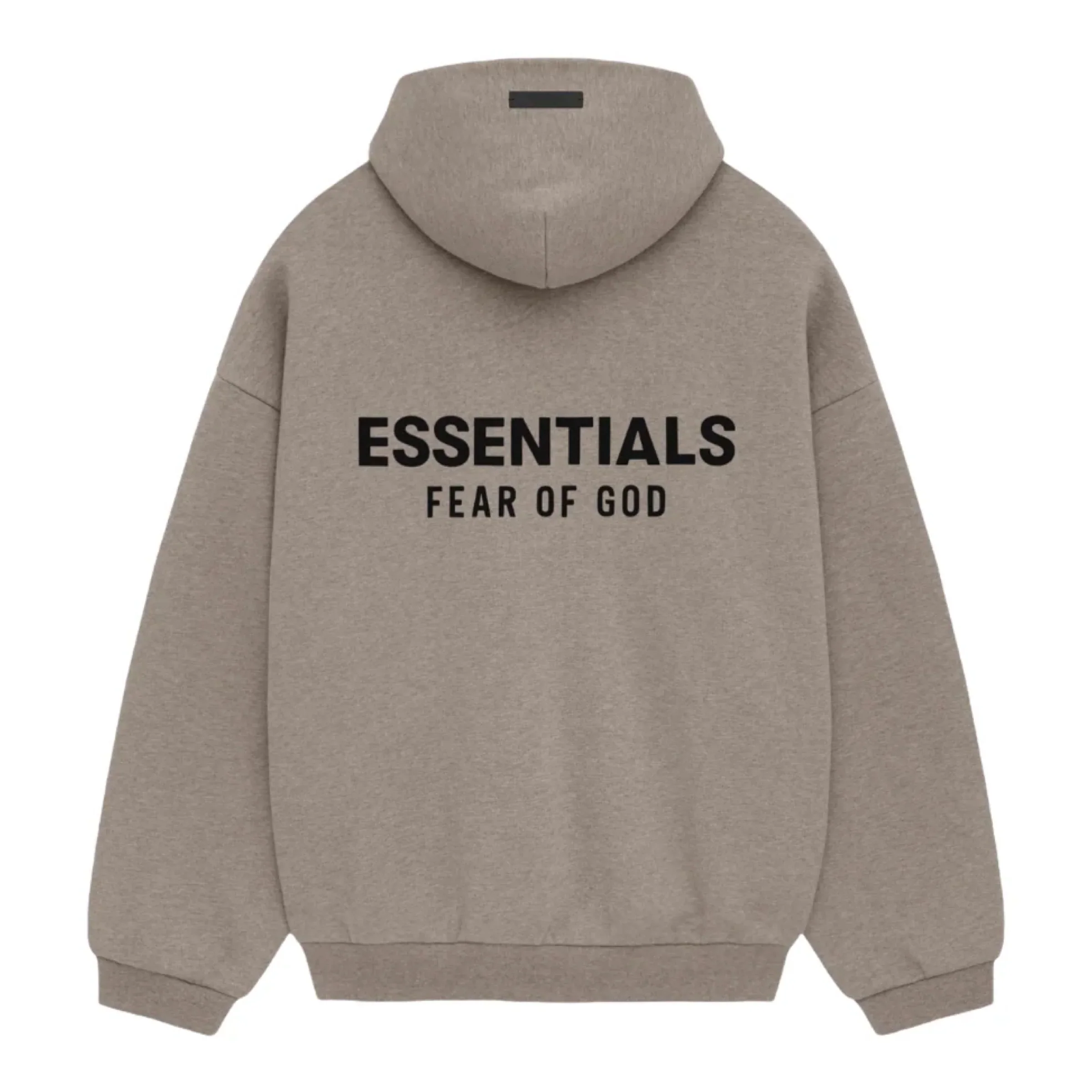 Fear Of God Essentials Holiday 24 Fleece Hoodie 'Dark Heather Grey' - Image 2