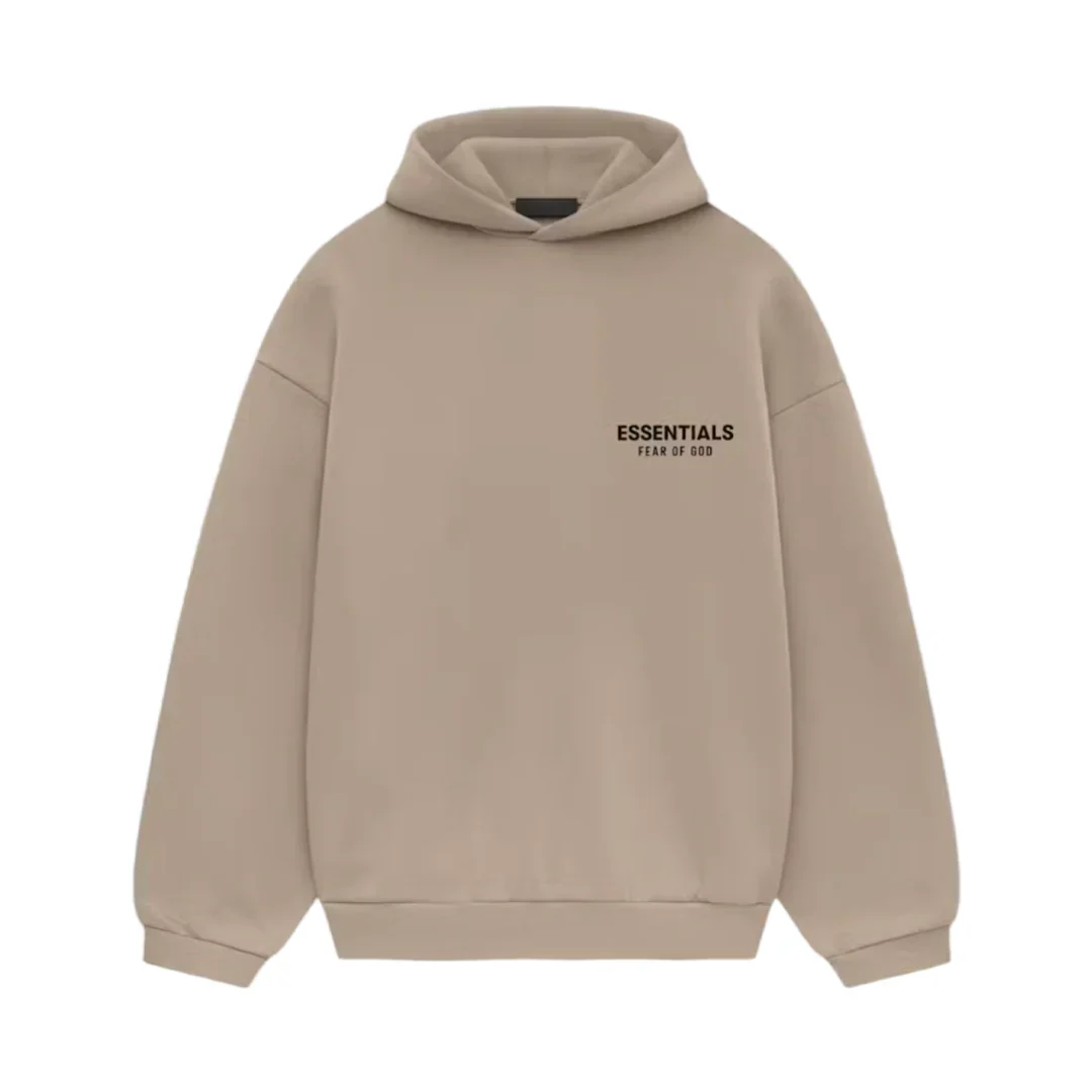 Fear Of God Essentials Holiday 24 Fleece Hoodie 'Desert Sand'