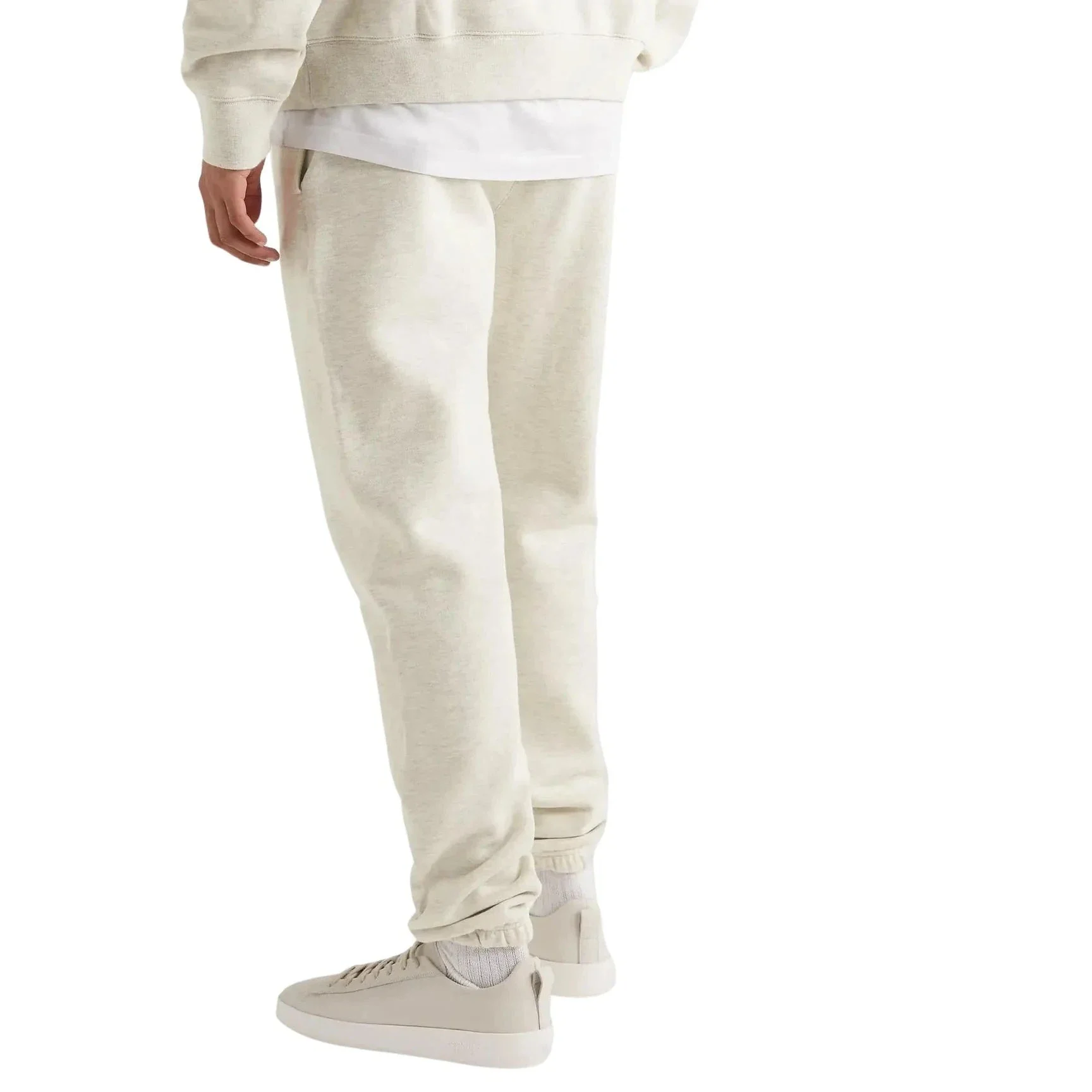 Fear Of God Essentials 'Light Oatmeal' Sweatpants SS22 - Image 3