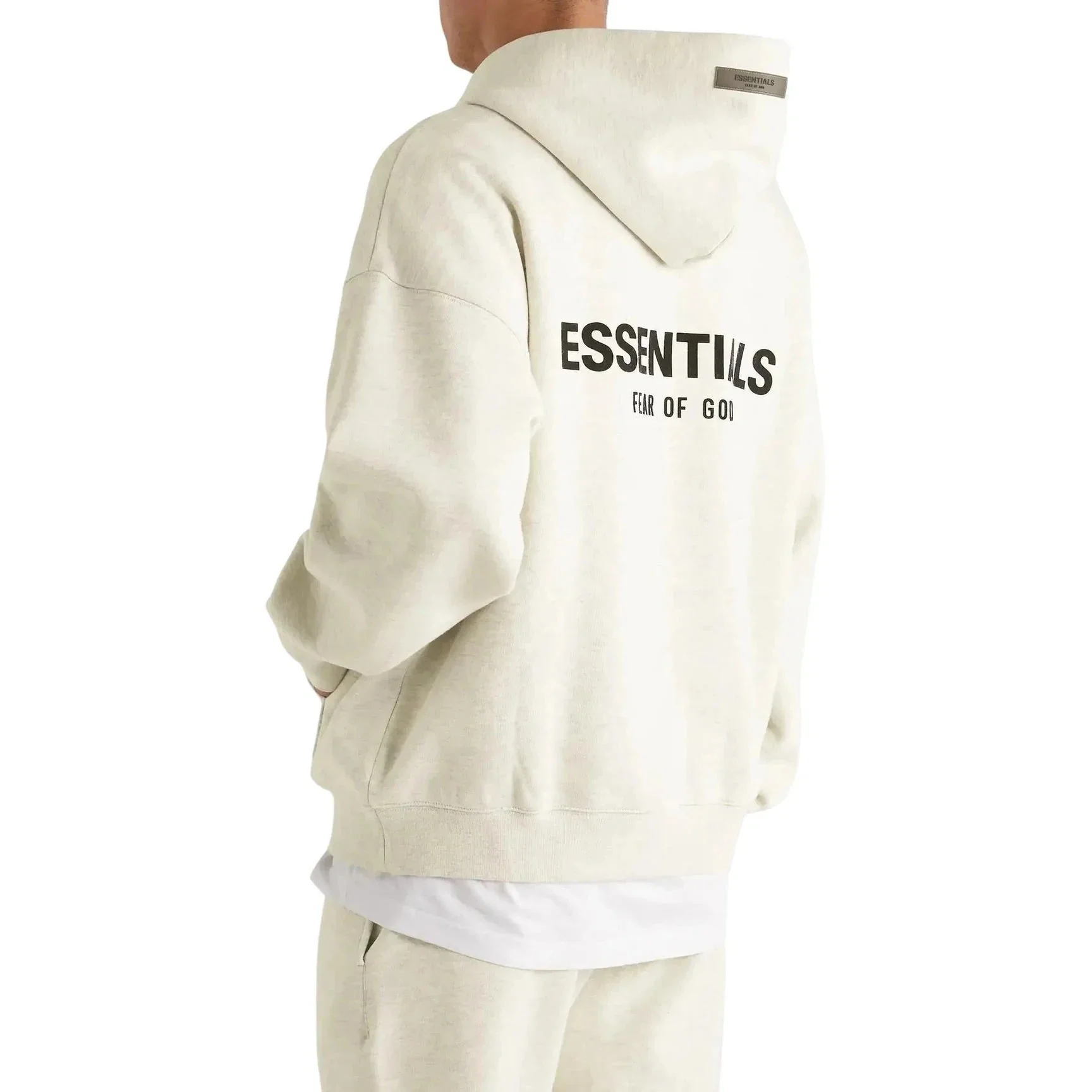 Fear Of God Essentials 'Light Oatmeal' Tracksuit SS22 - Image 3