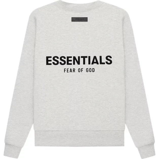 Fear Of God Essentials 'Light Oatmeal' Crewneck - Image 2
