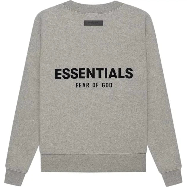 Fear Of God Essentials 'Dark Oatmeal' Crewneck - Image 2