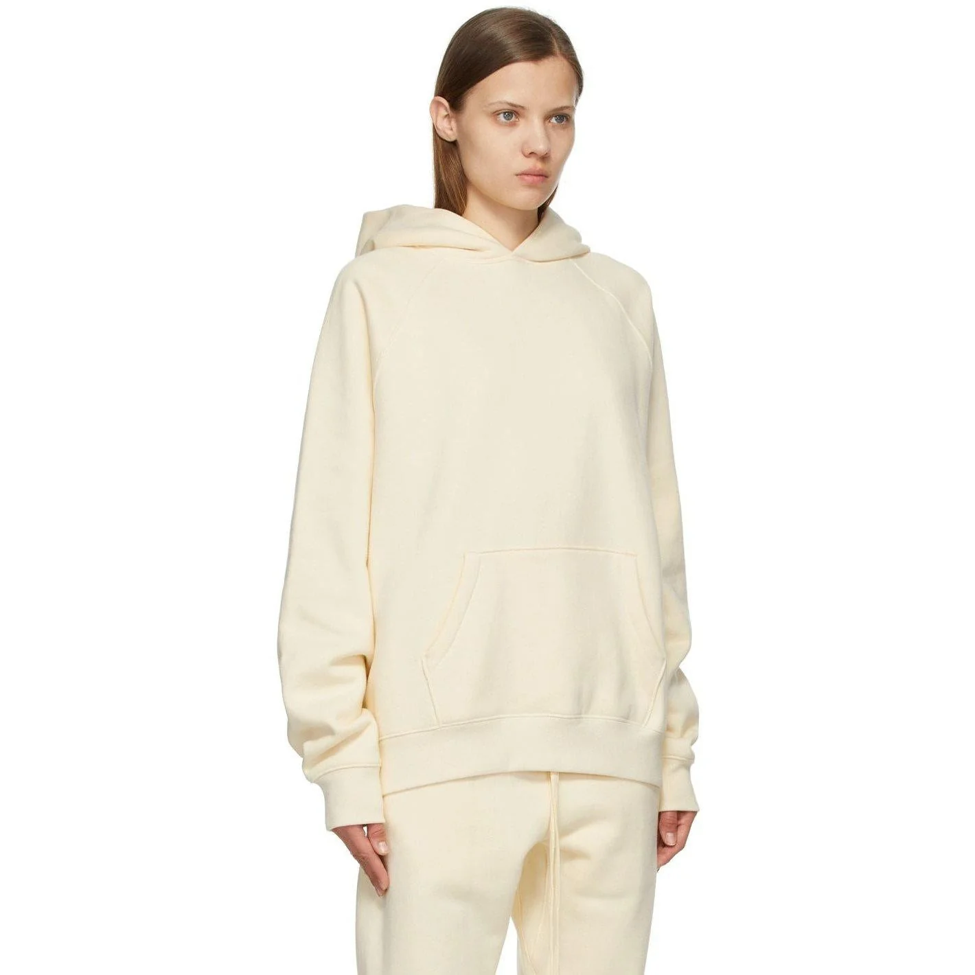 Fear Of God Essentials 'Buttercream' Hoodie SS21 - Image 5