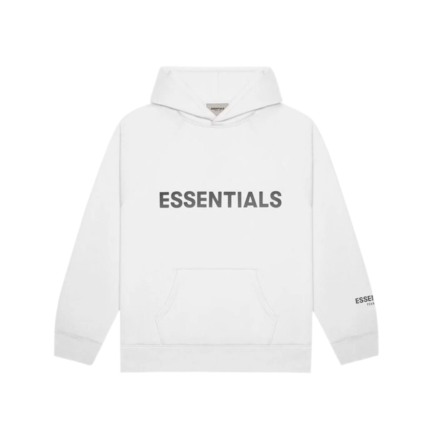 Fear of God Essentials Pullover SS20 Hoodie 'White'