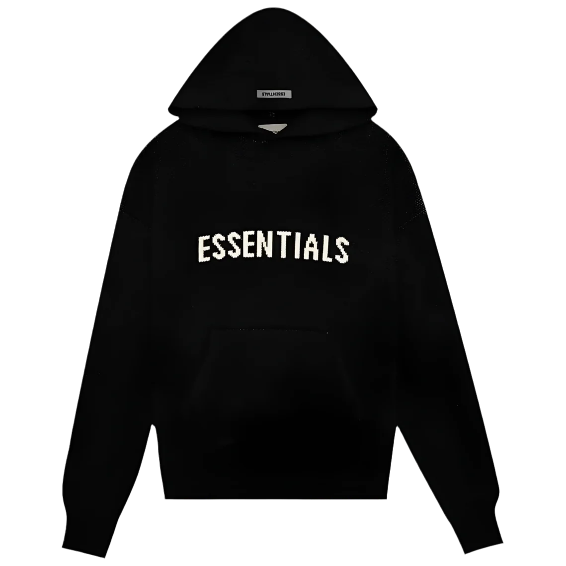 Fear of God Essentials SS21 Knit Hoodie 'Black'