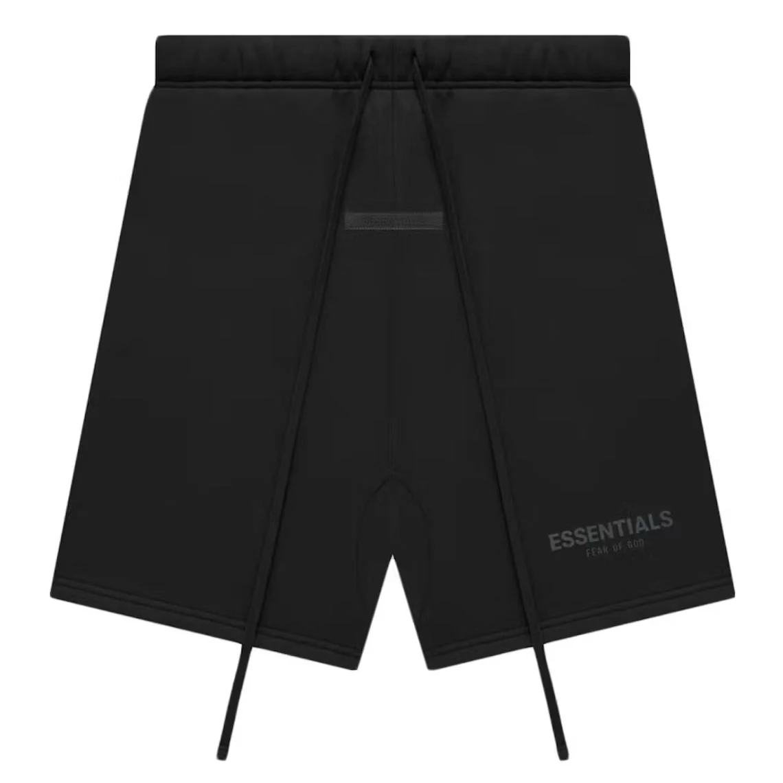 Fear Of God Essentials Sweat Shorts 'Black' SS21 - Image 2