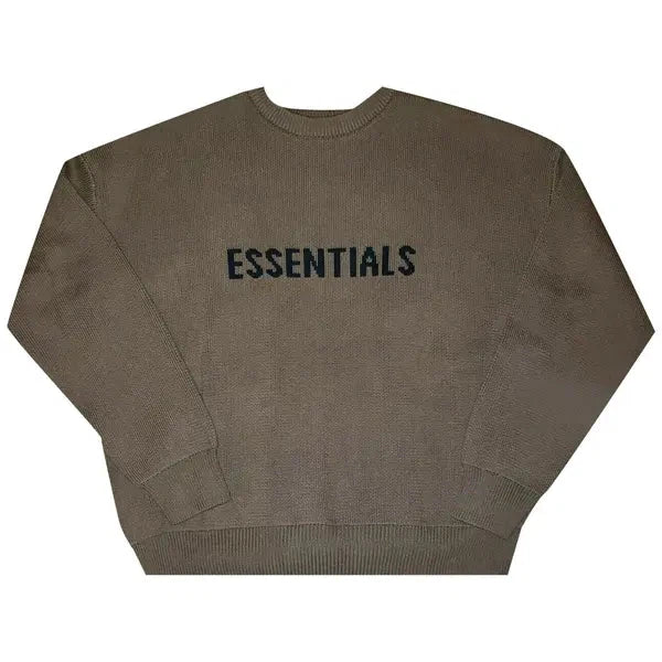 Fear of God Essentials x SSENSE Knit Sweater 'Rain Drum' SS20