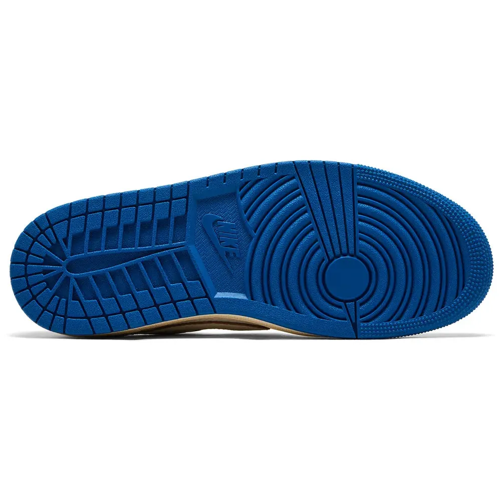 Fragment Design x Travis Scott x Air Jordan 1 Retro Low OG SP 'Sail Military Blue' - Image 3