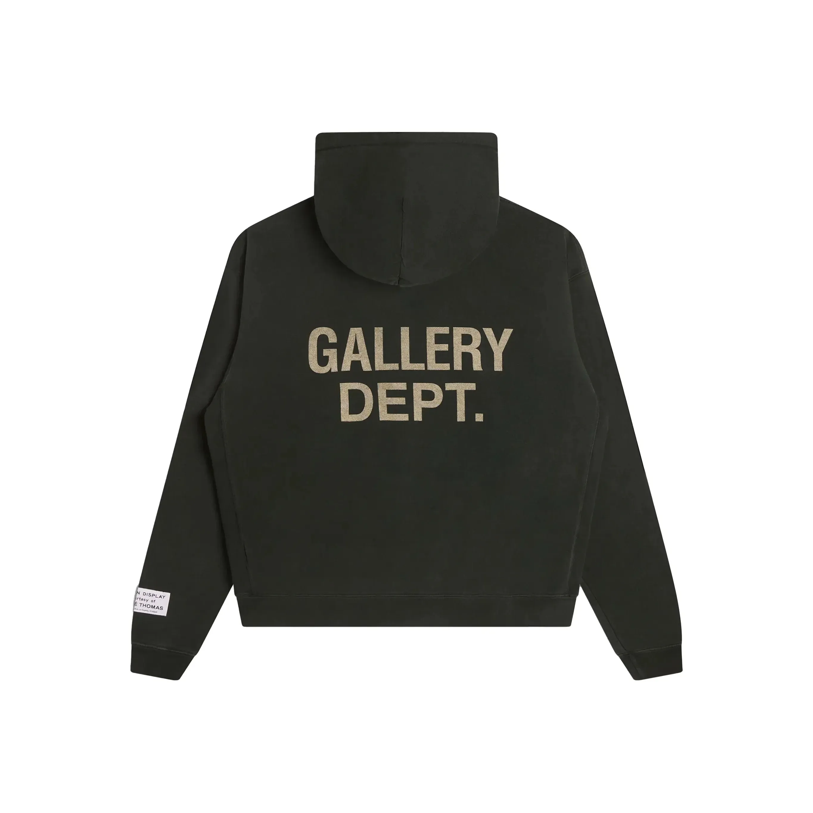 Gallery Dept. 90's GD Logo Hoodie 'Black' - Image 2