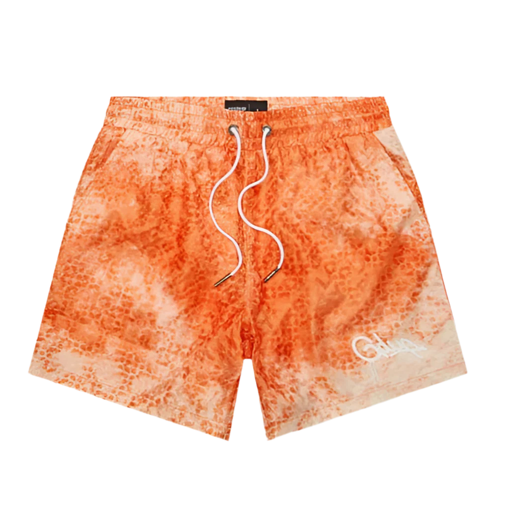 Geedup  PFK Sublimated Shorts Orange