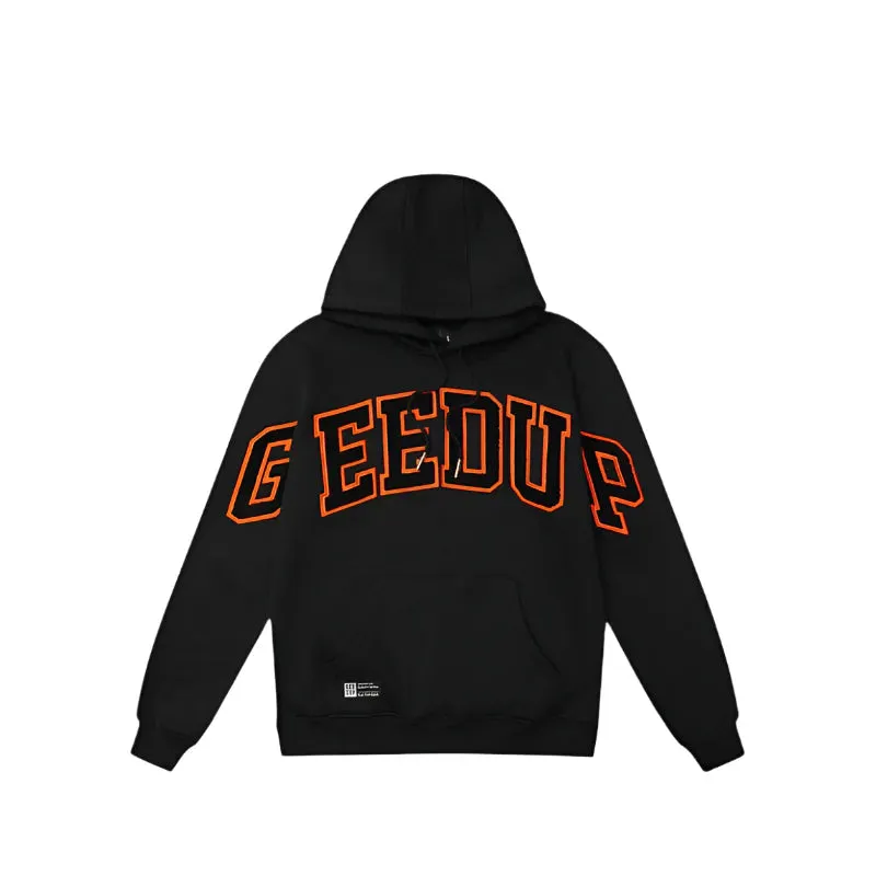 Geedup Team Logo Hoodie 'Black Orange'