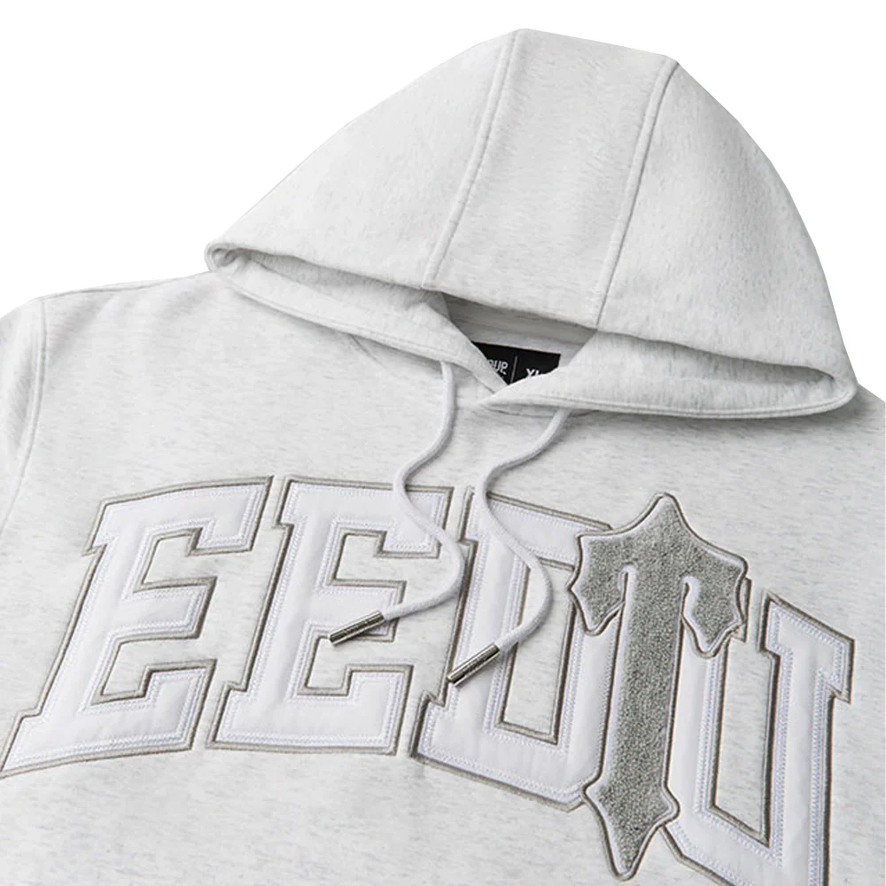 Geedup x Trapstar Team Logo x Irongate T Hoodie 'Grey' - Image 2