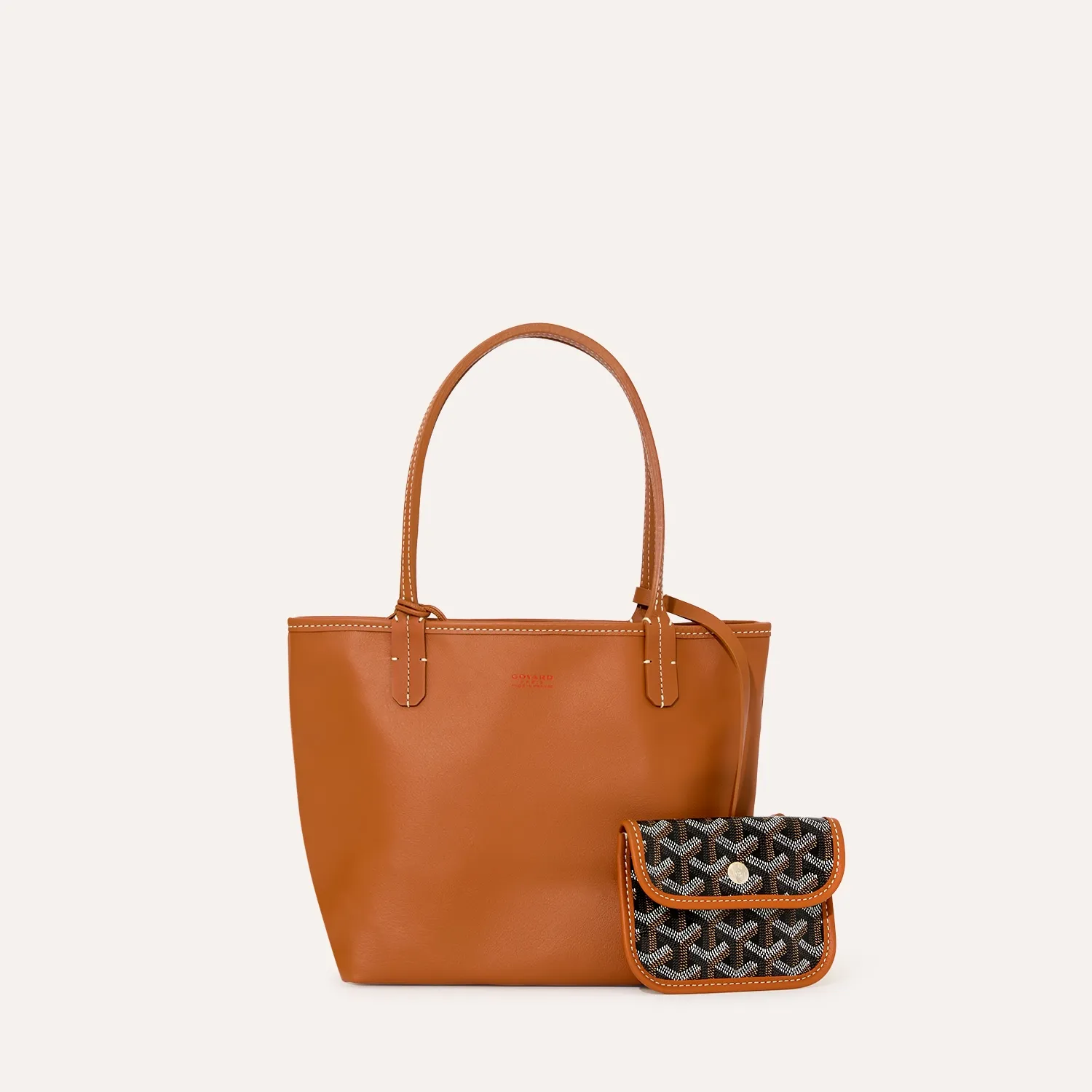 Goyard Anjou Mini Bag (Black Tan) - Image 3