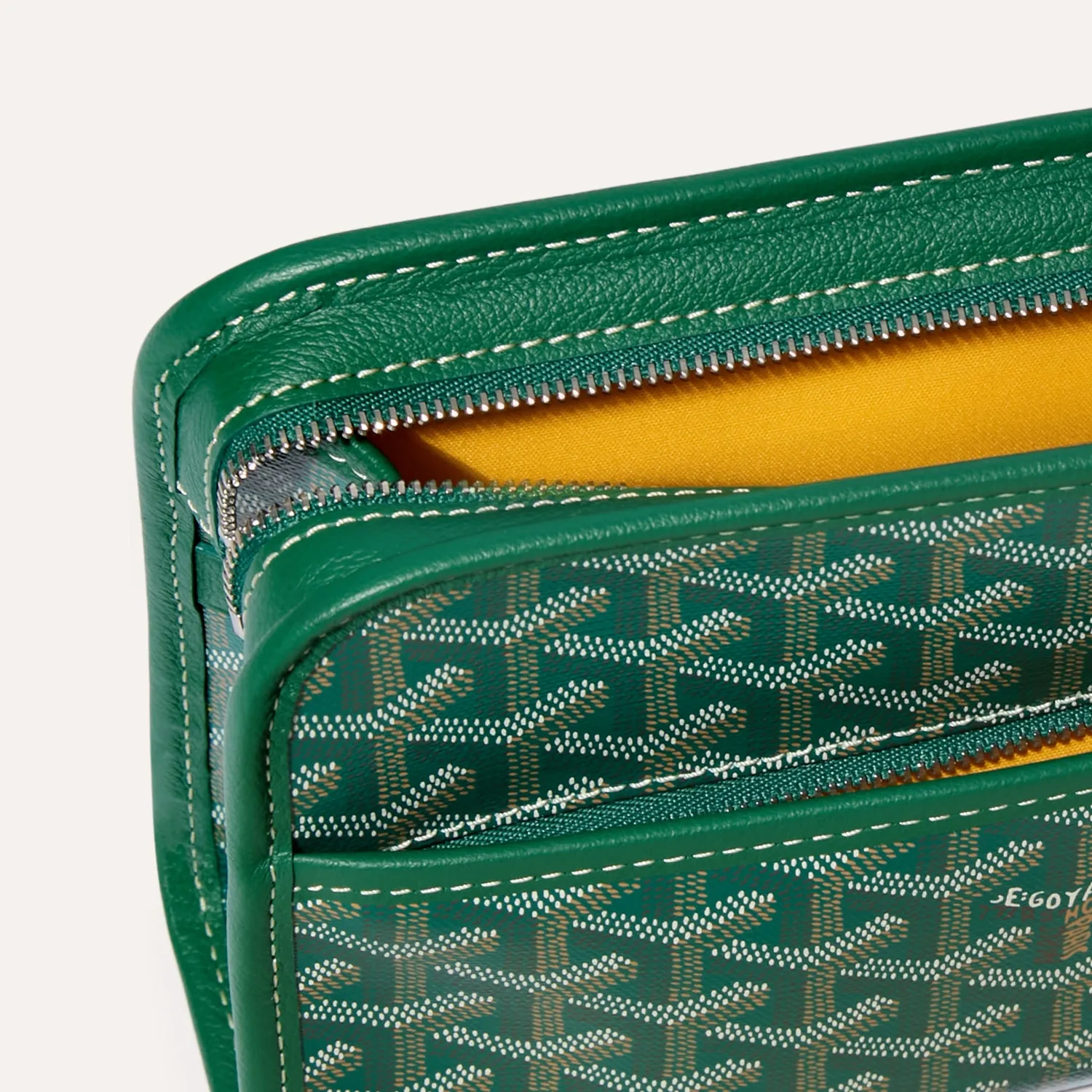Goyard Jouvence PM Toiletry Bag 'Green' - Image 3