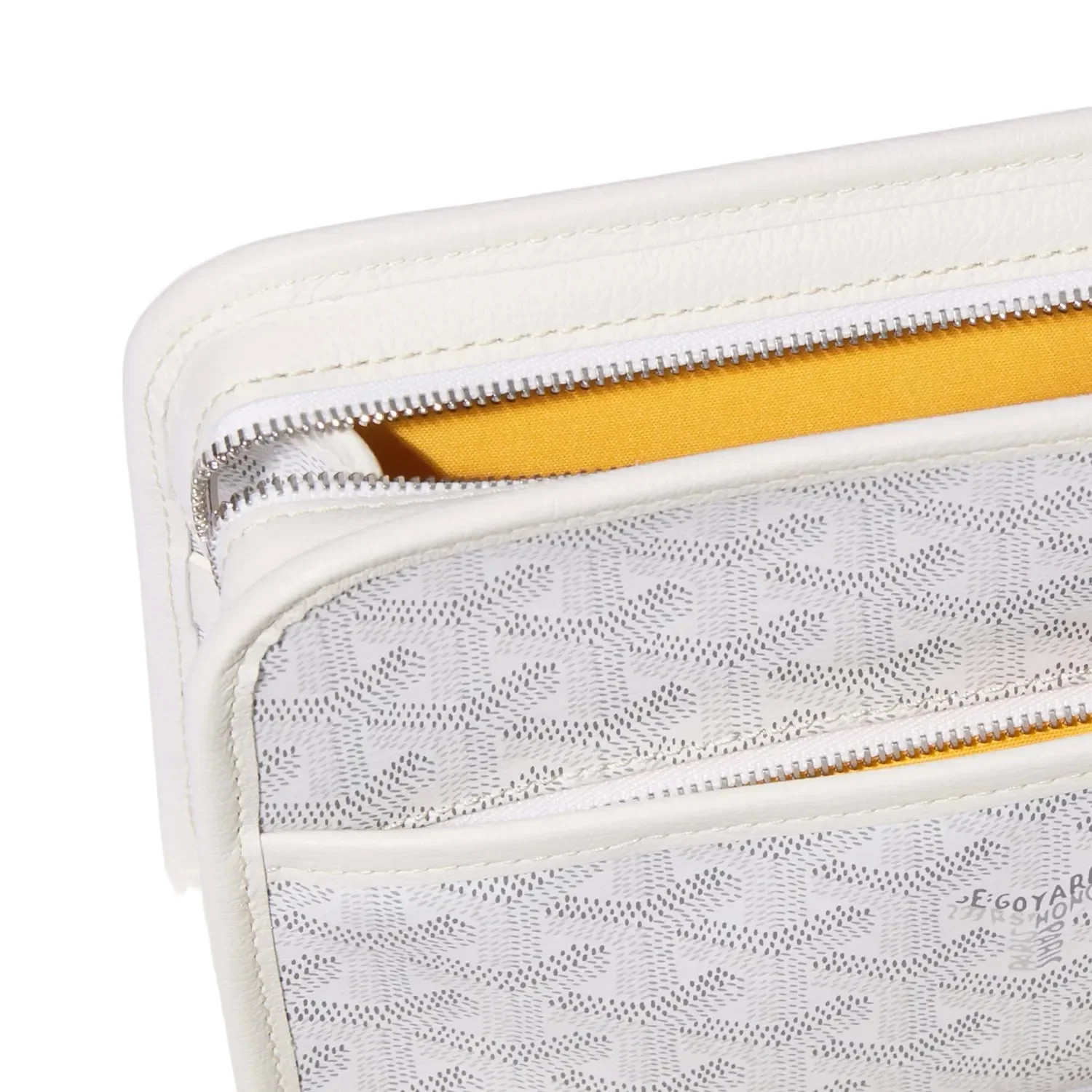 Goyard Jouvence PM Toiletry Bag 'White' - Image 3