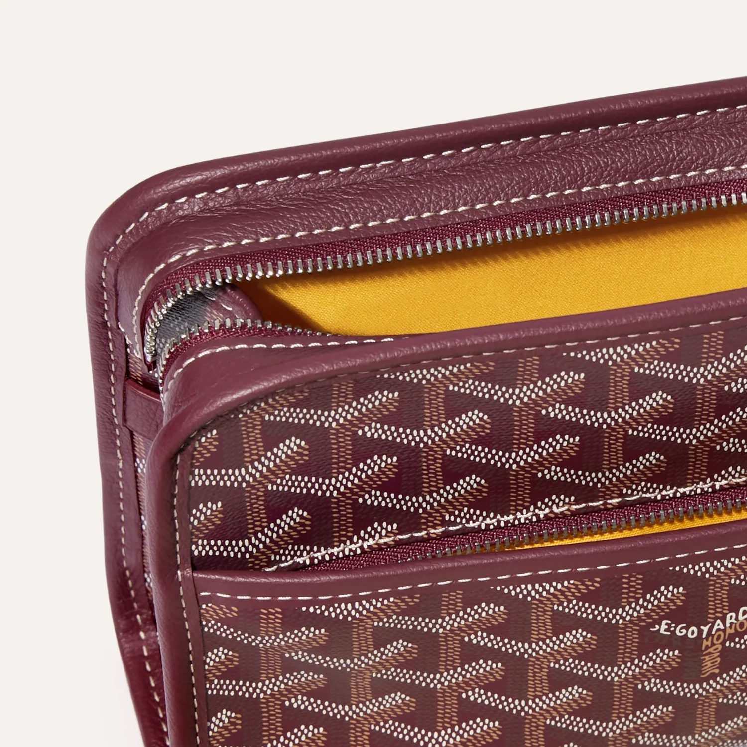 Goyard Jouvence PM Toiletry Bag 'Burgundy' - Image 2