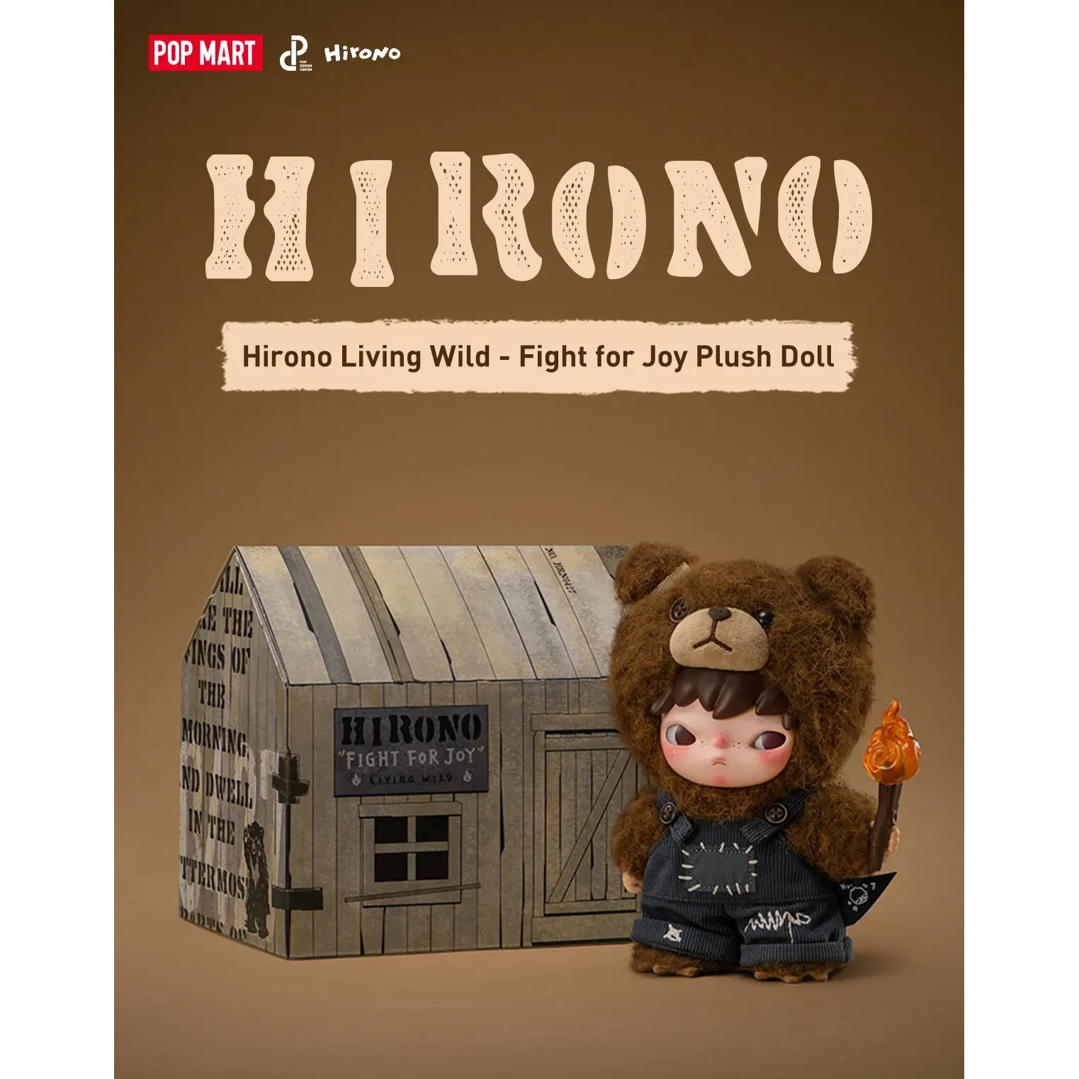 Hirono Living Wild-Fight for Joy Plush Doll - Image 3