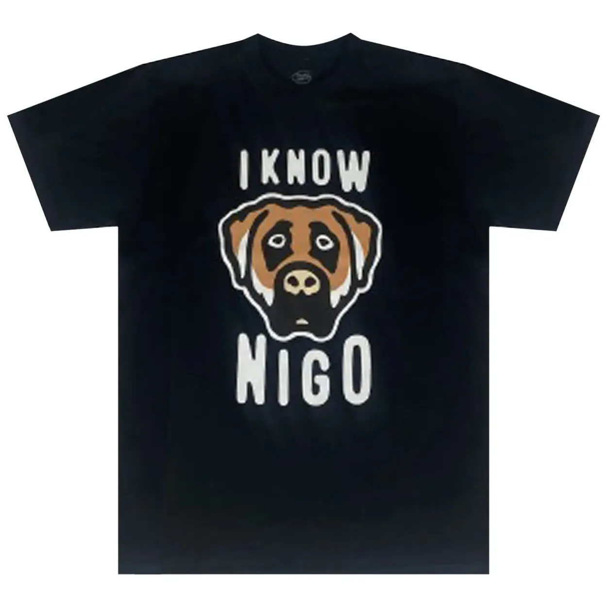 I Know Nigo Dog Head Tee (New York Pop Up) 'Black'