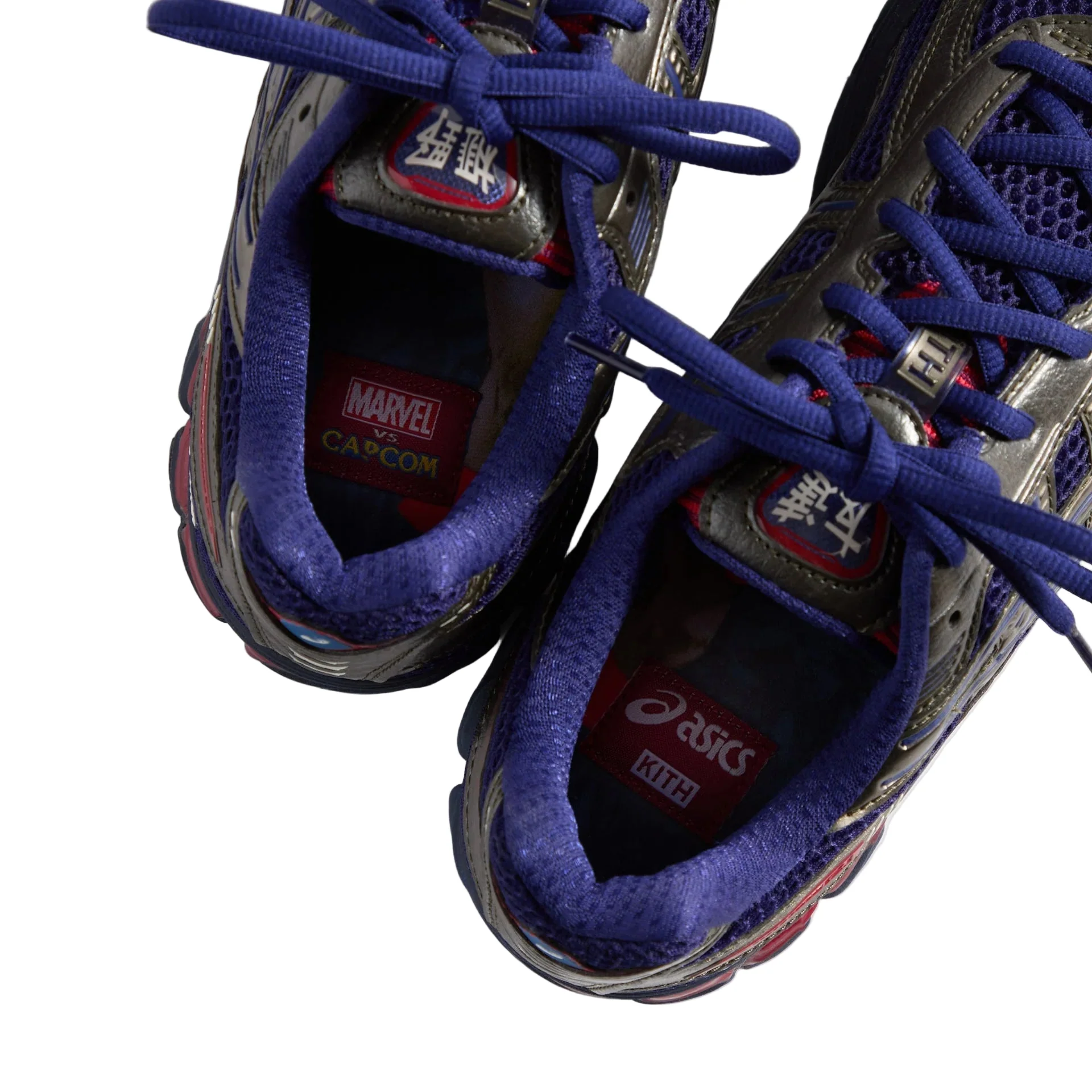 Marvel vs. Capcom | Kith Asics Gel Kayano 12.1 Captain America vs. Guile Double Box - Image 7
