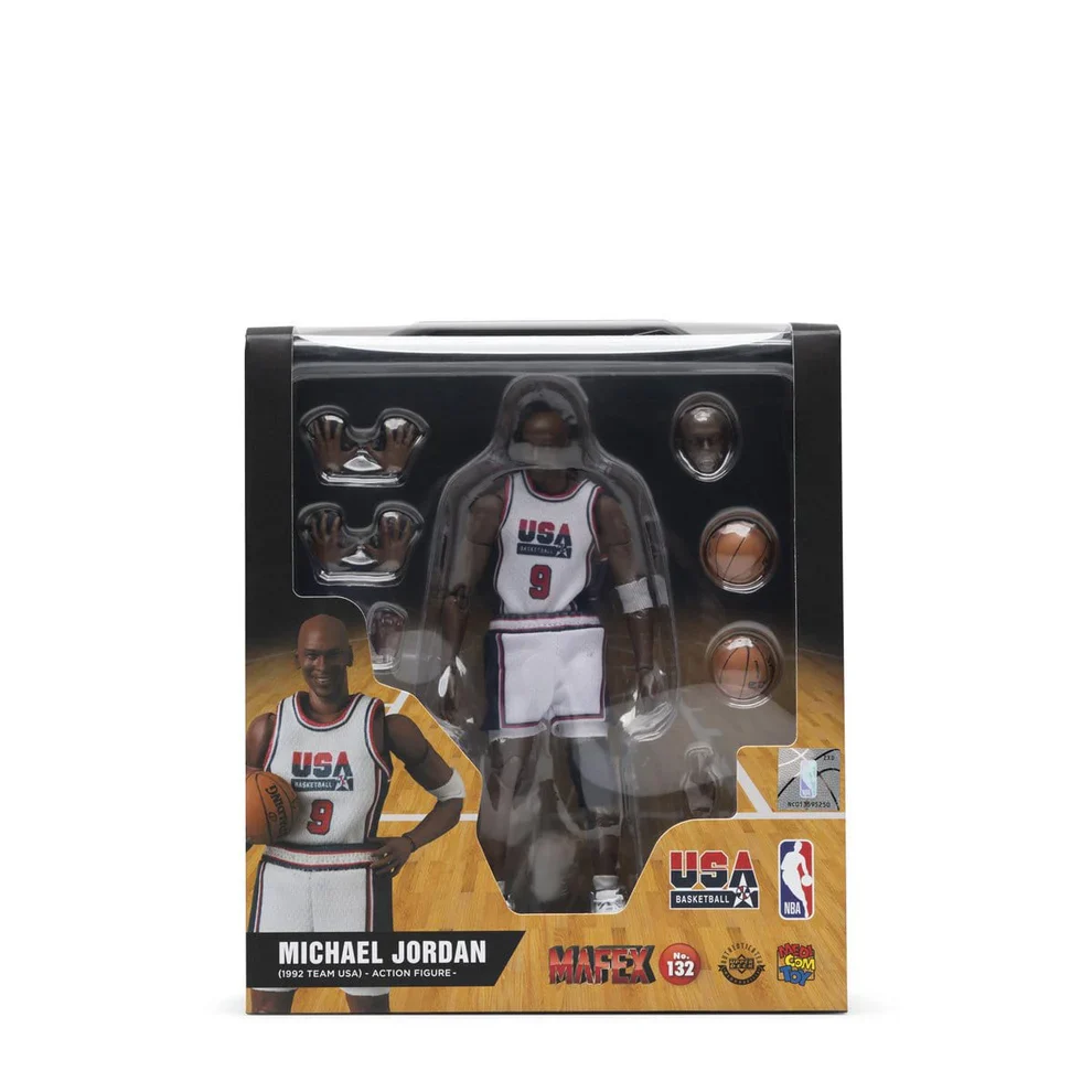 MEDICOM MAFEX MICHAEL JORDAN 1992 TEAM USA FIGURE - Image 3