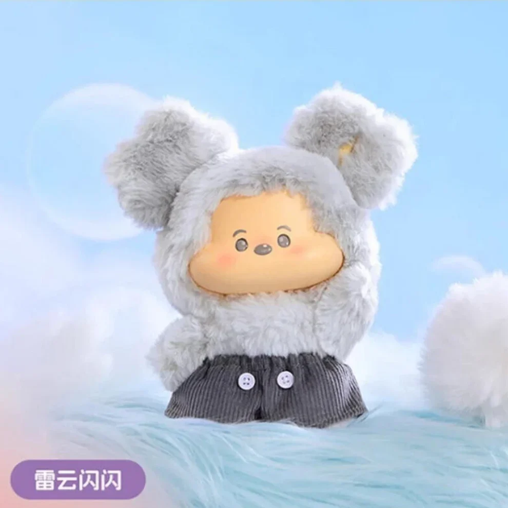 Miniso Disney Mickey Head In Clouds Vinyl Plush Pendant Blind Box - Image 5