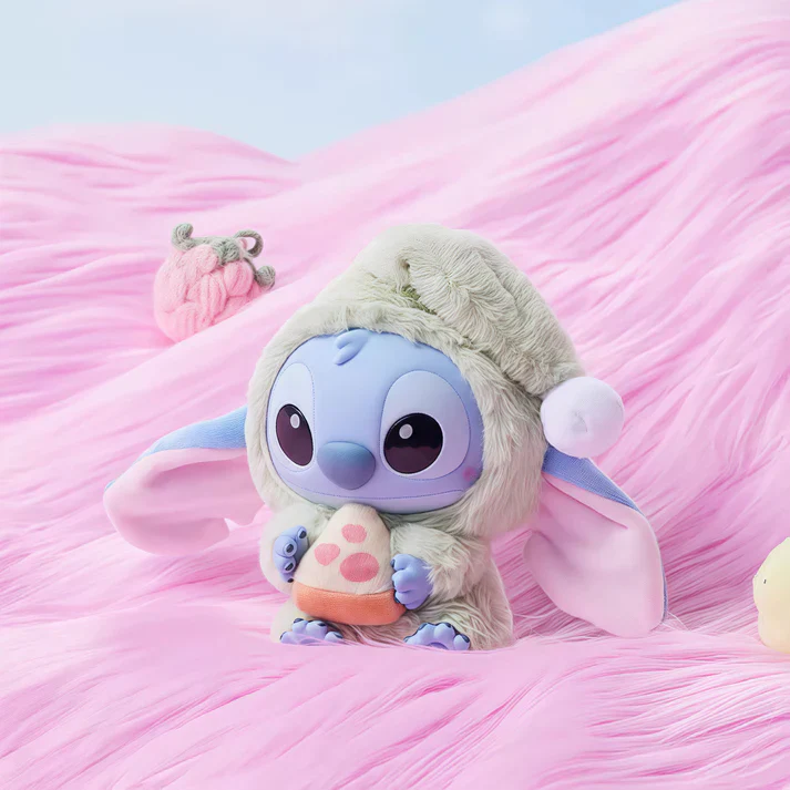 Miniso Disney Stitch Eat Something Before You Sleep Vinyl Series Blind Box x 6 - Image 4