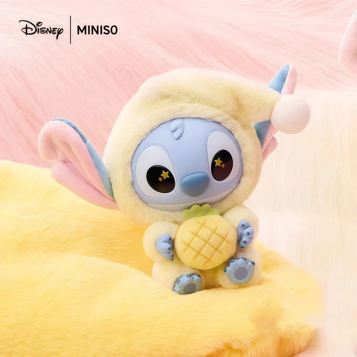 Miniso Disney Stitch Eat Something Before You Sleep Vinyl Series Blind Box x 6 - Image 5