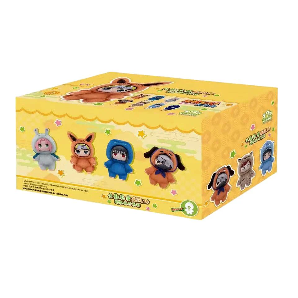 Miniso Top Toy Naruto Beast Party Plush Pendant Blind Box x 1 - Image 10