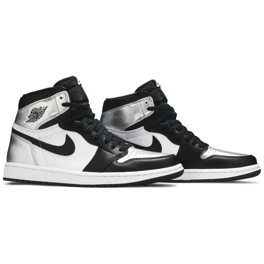 Nike Air Jordan 1 High OG 'Silver Toe' W - Image 3