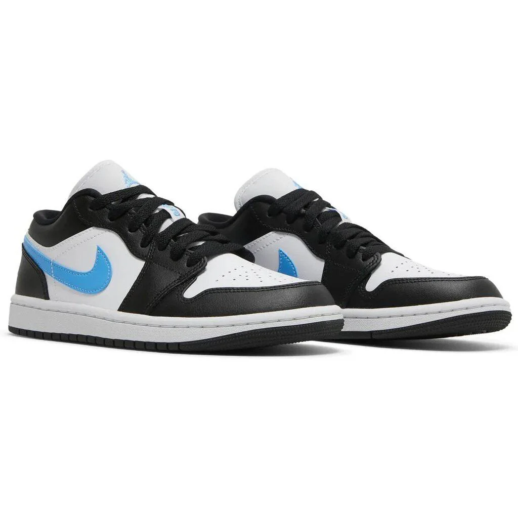 Nike Air Jordan 1 Low 'Black University Blue' W - Image 3