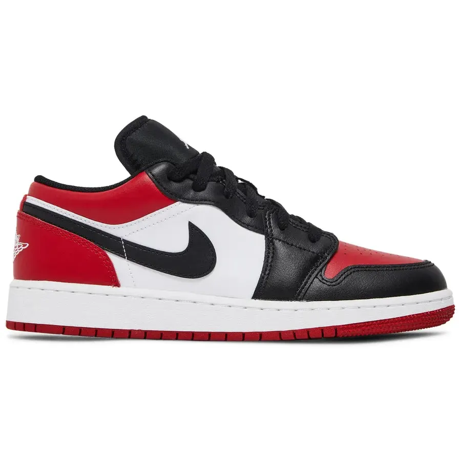 Nike Air Jordan 1 Low 'Bred Toe' GS