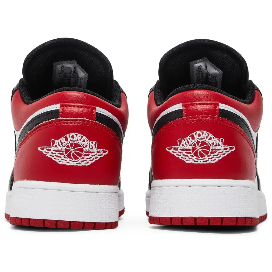 Nike Air Jordan 1 Low 'Bred Toe' GS - Image 2