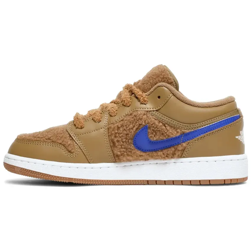 Nike Air Jordan 1 Low Utility GS 'Teddy Bear' - Image 2