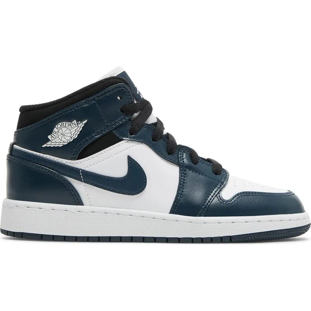 Nike Air Jordan 1 Mid 'Armory Navy' GS