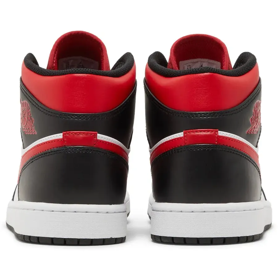 Nike Air Jordan 1 Mid 'Bred Toe' M - Image 2