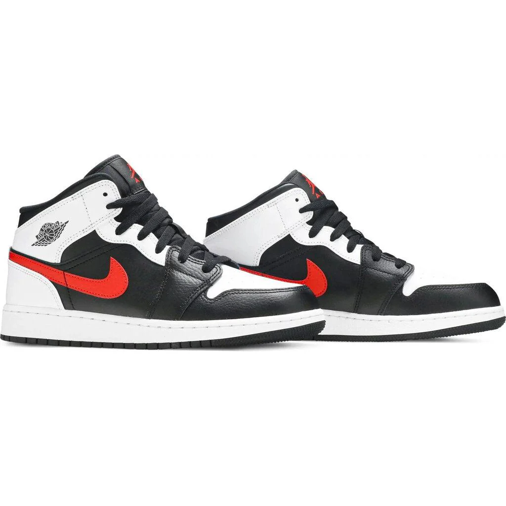 Nike Air Jordan 1 Mid 'Chile Red' GS - Image 3