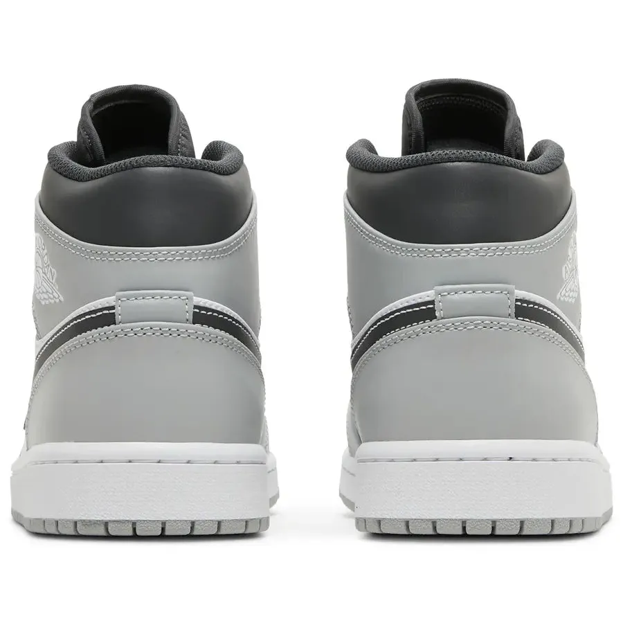 Nike Air Jordan 1 Mid 'Light Smoke Grey' M - Image 2
