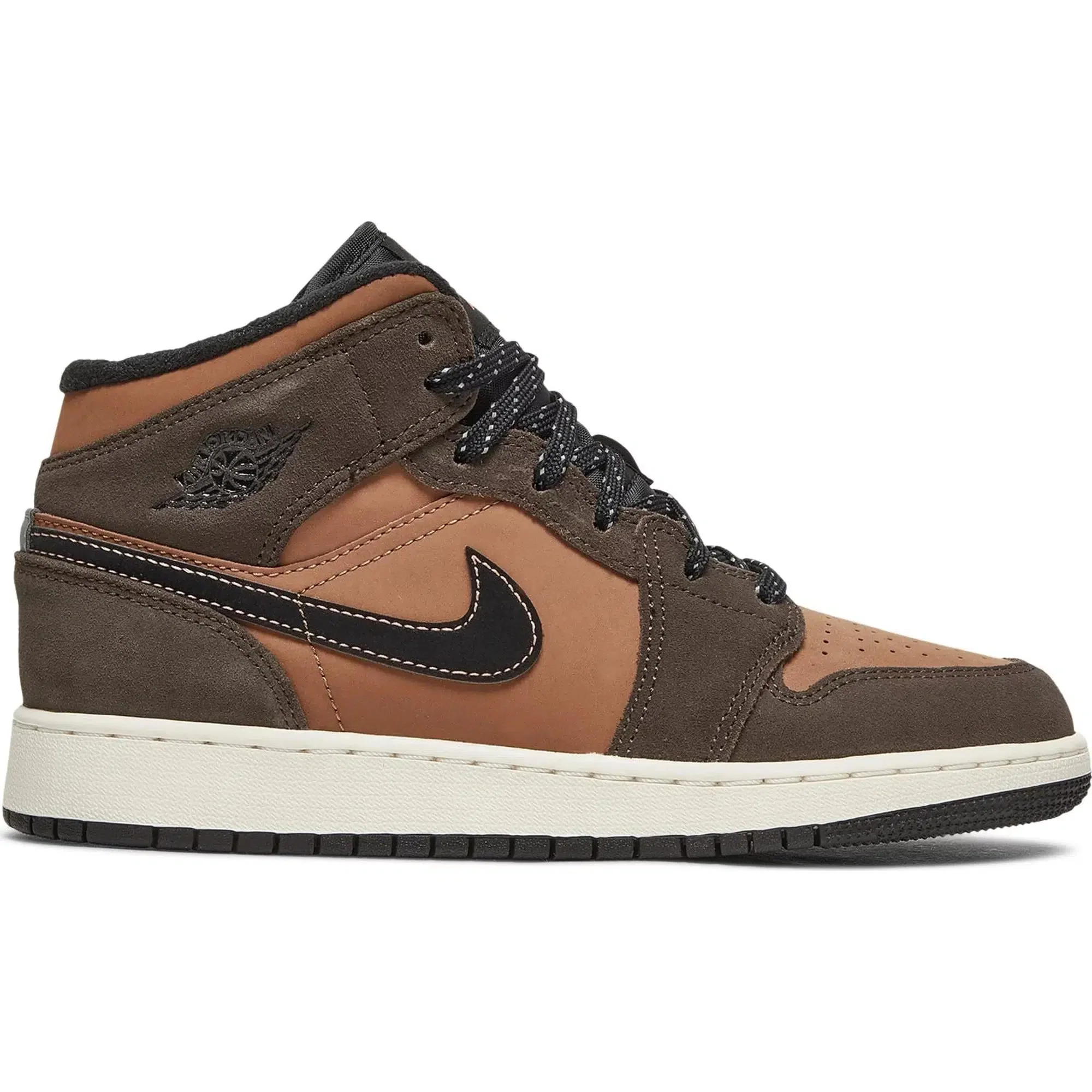 Nike Air Jordan 1 Mid SE GS 'Earth Tone'