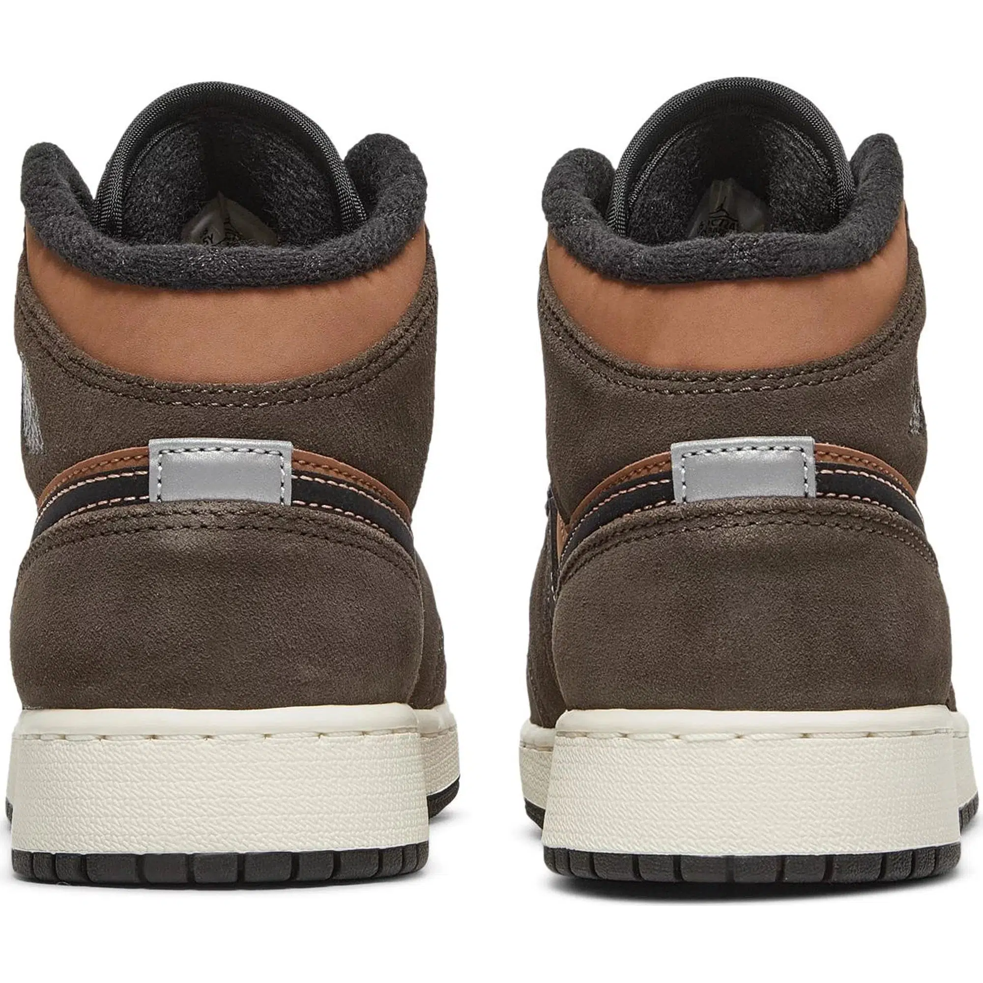 Nike Air Jordan 1 Mid SE GS 'Earth Tone' - Image 4