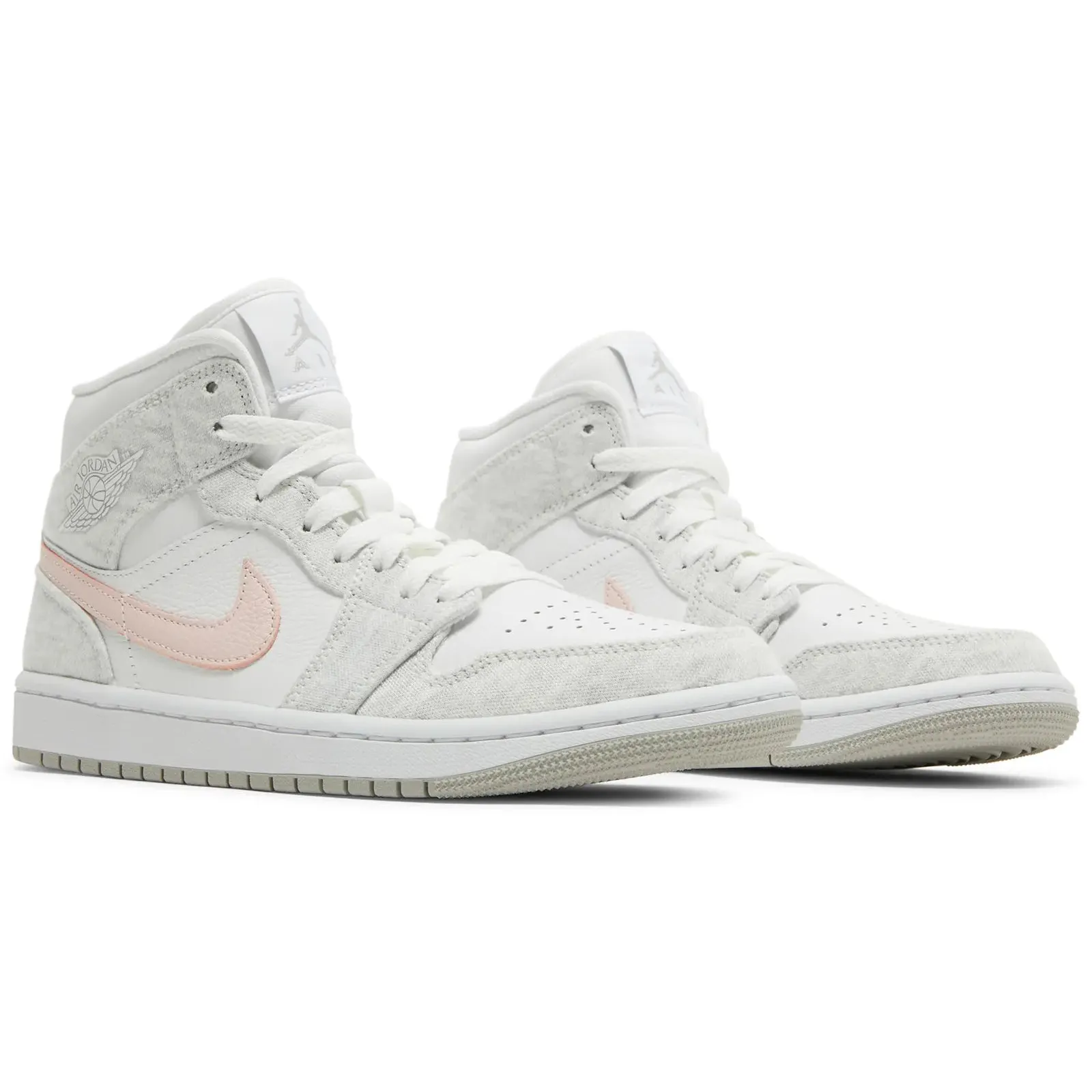 Nike Air Jordan 1 Mid SE 'Light Iron Ore' W - Image 3