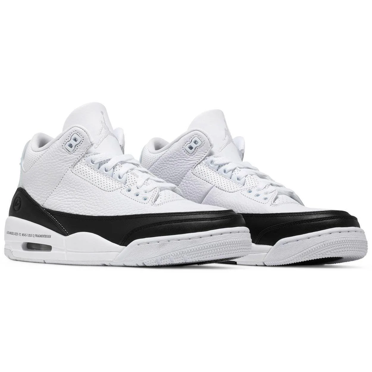 Nike Fragment Design x Air Jordan 3 Retro SP 'White' - Image 5