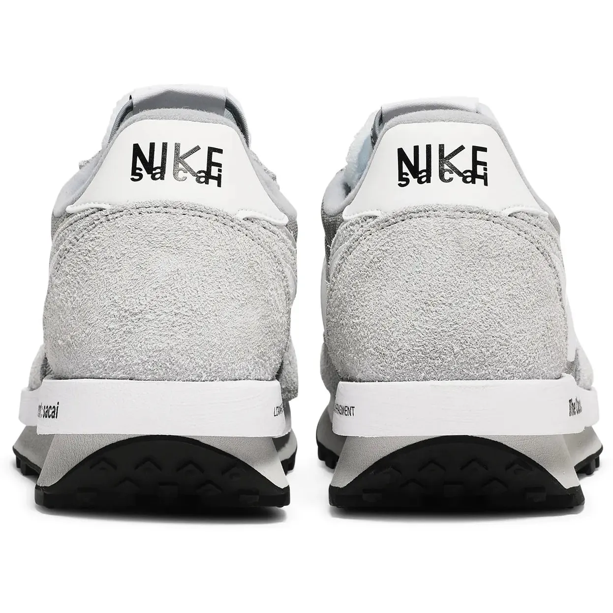 Nike Fragment Design x Sacai x LDV Waffle 'Light Smoke Grey' M - Image 2