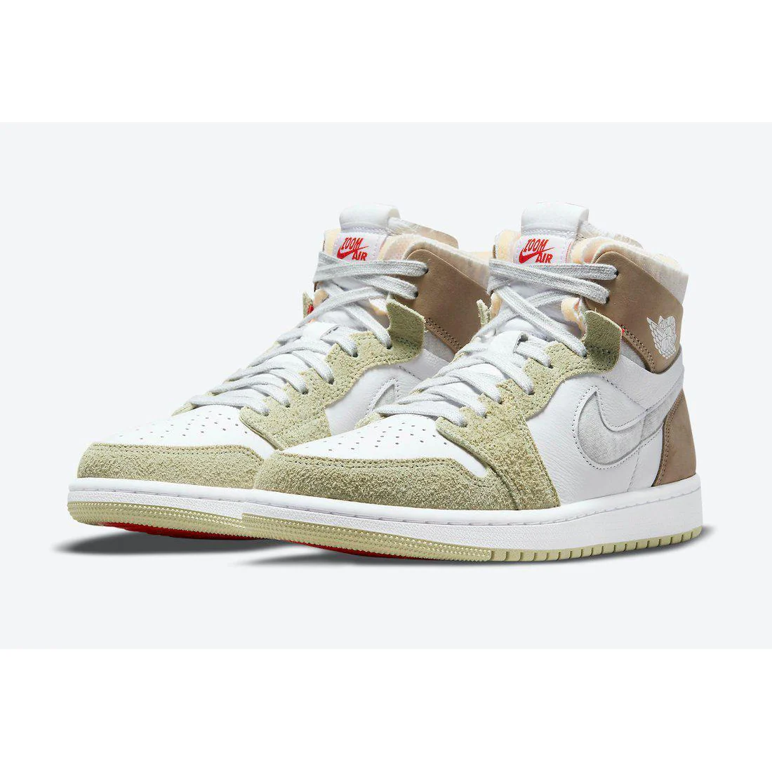 Nike Jordan 1 High Zoom CMFT Olive Aura (W) - Image 2