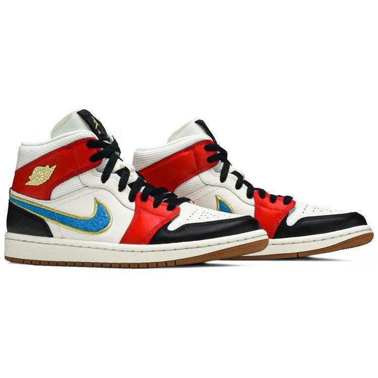 Nike Jordan 1 Mid Let(Her)Man (W) - Image 5
